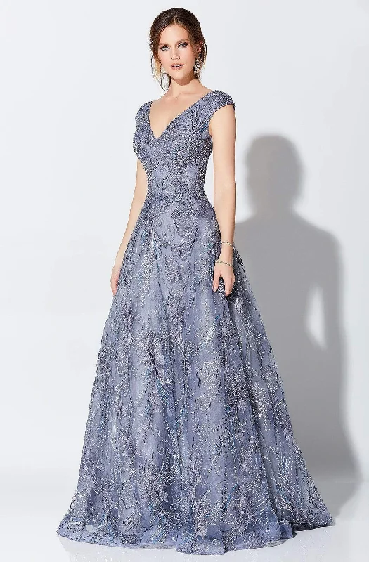 Quick Sale Ivonne D for Mon Cheri - 119D50 Embroidered Tulle Ballgown
