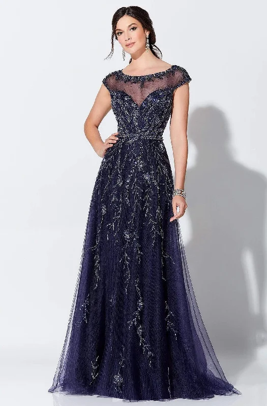 Don't Miss Ivonne D by Mon Cheri - 119D48 Stunning Beaded Tulle A-line Gown