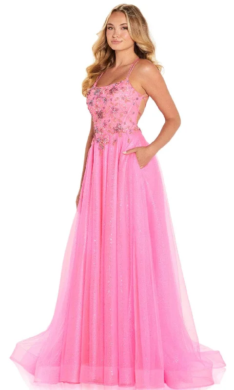 Final Sale Amarra 88650 - Strappy Open-Back Classic Prom Gown