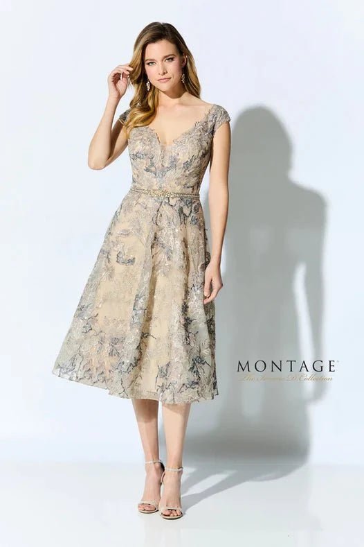 Year-End Sale Ivonne D - Cap Sleeve Embroidered Formal Dress 220D23S - 1 pc Beige/Multi In Size 10 Available Year-End Sale Ivonne D - Cap Sleeve Embroidered Formal Dress 220D23S - 1 pc Beige/Multi In Size 10 Available