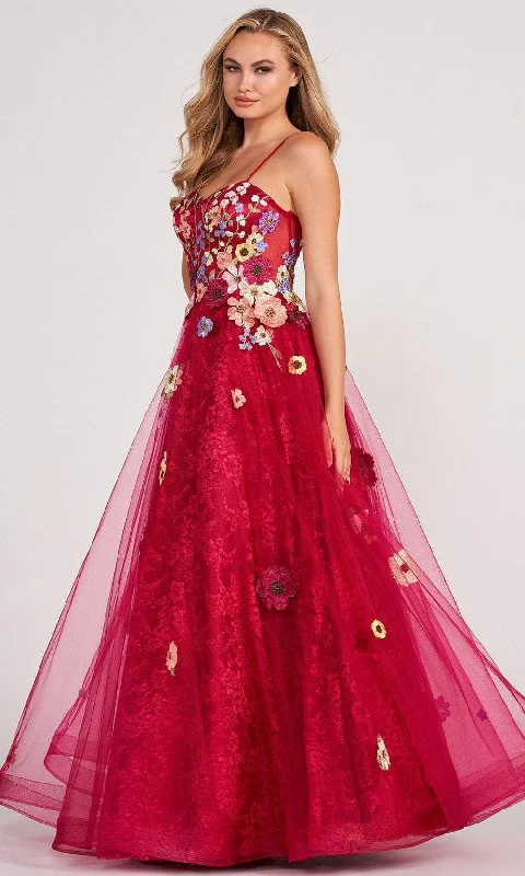 Fantastic Offers Colette By Daphne CL2086 - Sweetheart Floral A-line Gown