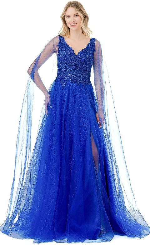 Super Sale Aspeed Design L2906T - Embroidered A-Line Prom Gown