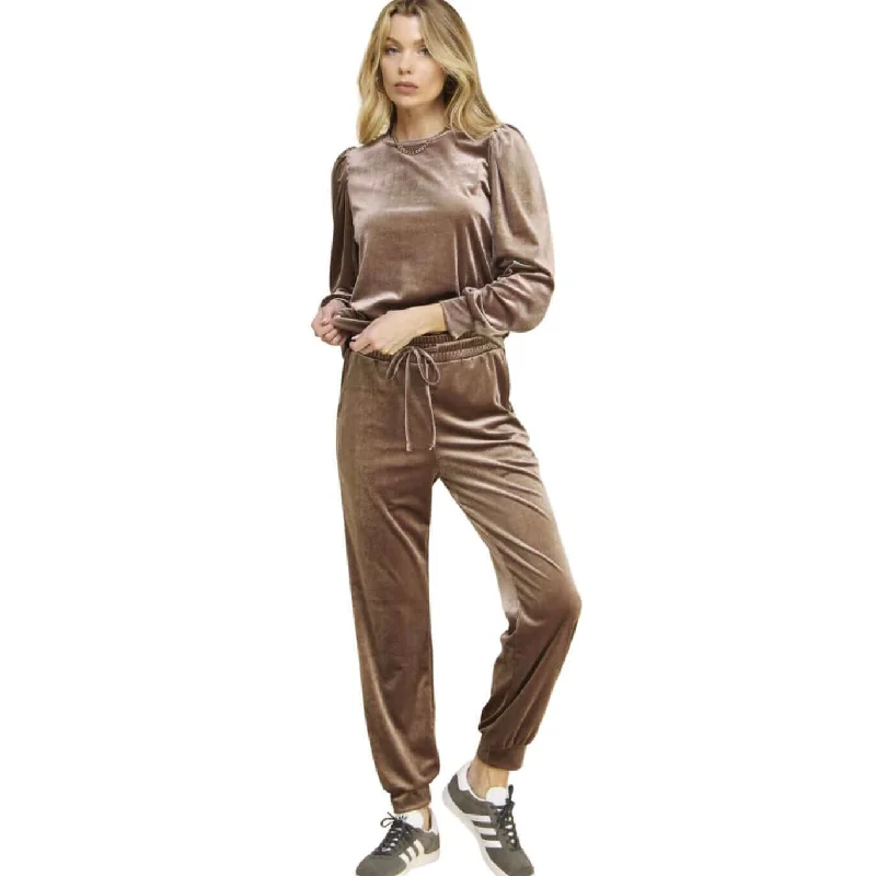 Glam Velour Track Suit Made in USA