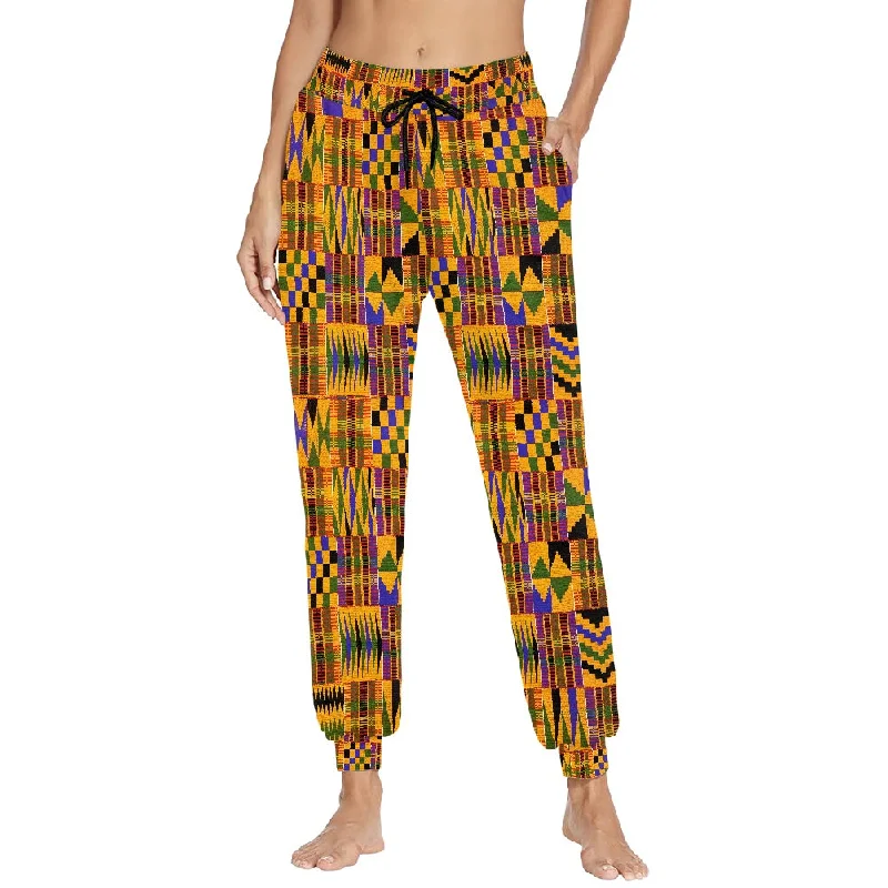 African Tribal Traditional Cultural Folk Long Pants 3D Print Sports Pants Men and Women Joggers Comfortable Sweatpants Trousers