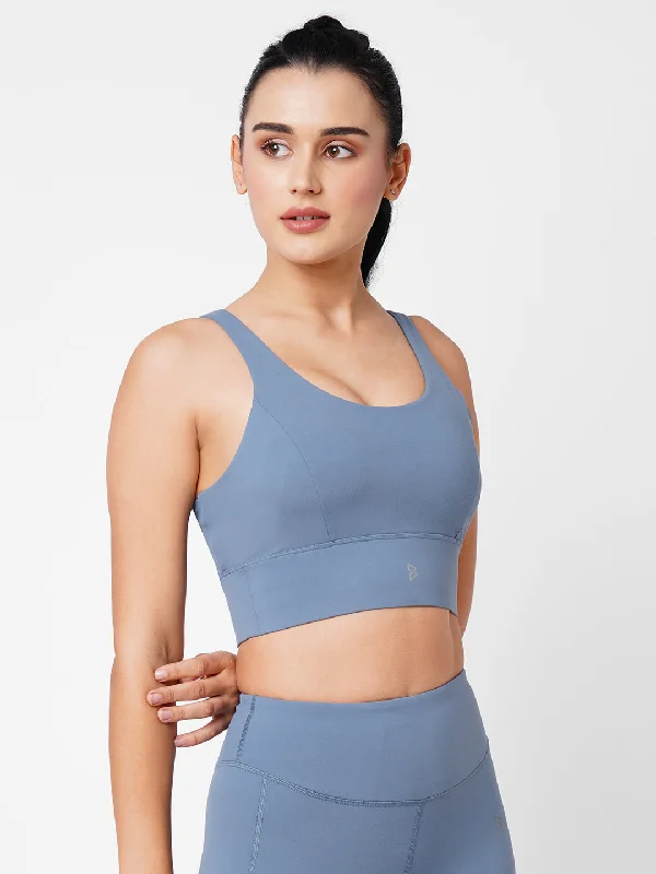 Allure Blue Crop Top