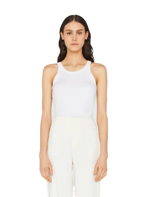 Modal Rib Cami - Blanc