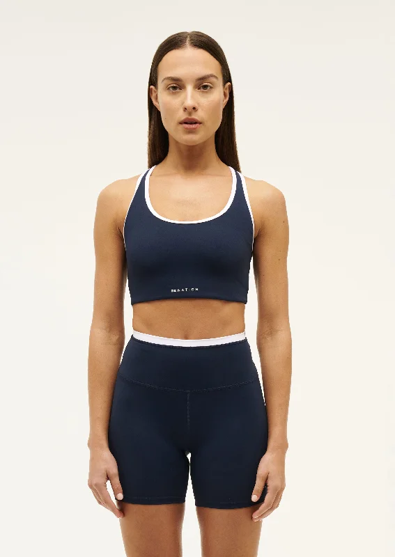 New Markdowns STELLAR SPORTS BRA IN DARK NAVY