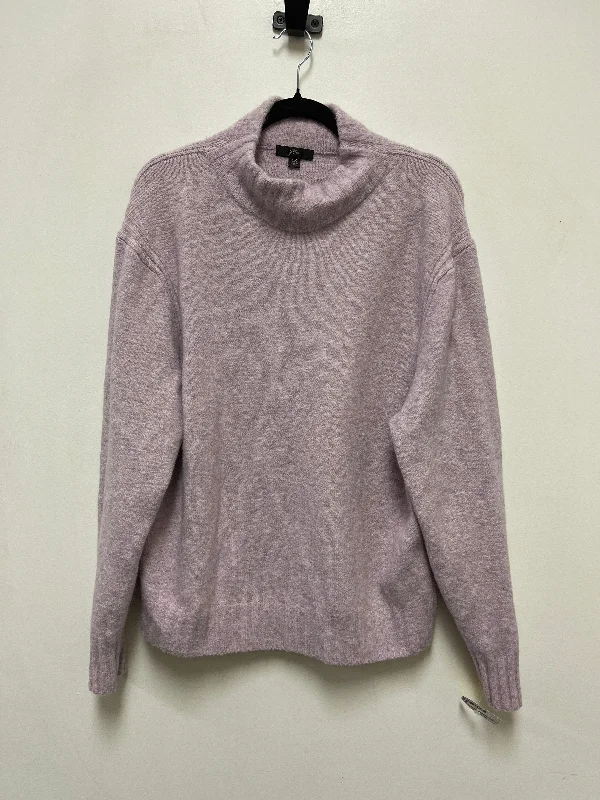 Sweater By J. Crew In Purple, Size: 2x