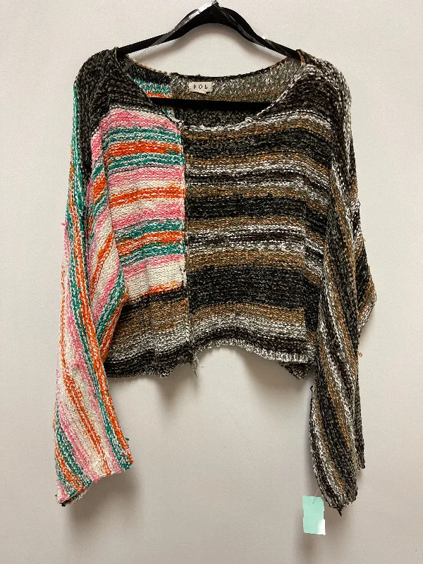 Midnight Madness Sweater By Pol In Multi-colored, Size: S