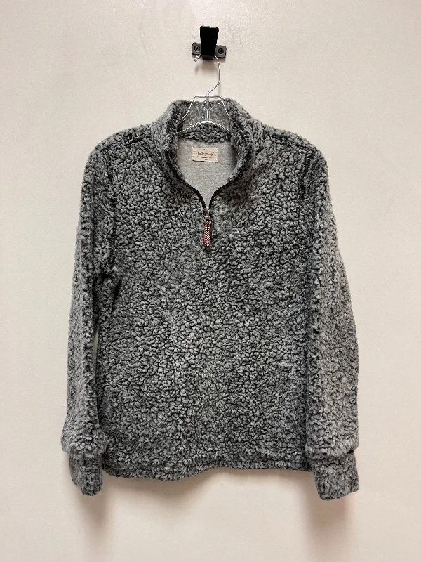 Sweater By Weatherproof In Grey, Size: Xs