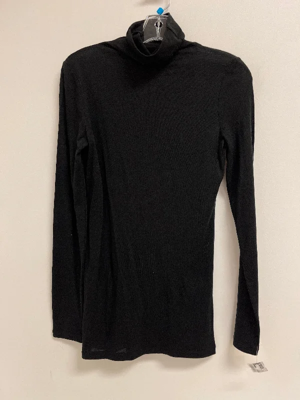 Buy Now Top Long Sleeve By Club Monaco In Black, Size: L