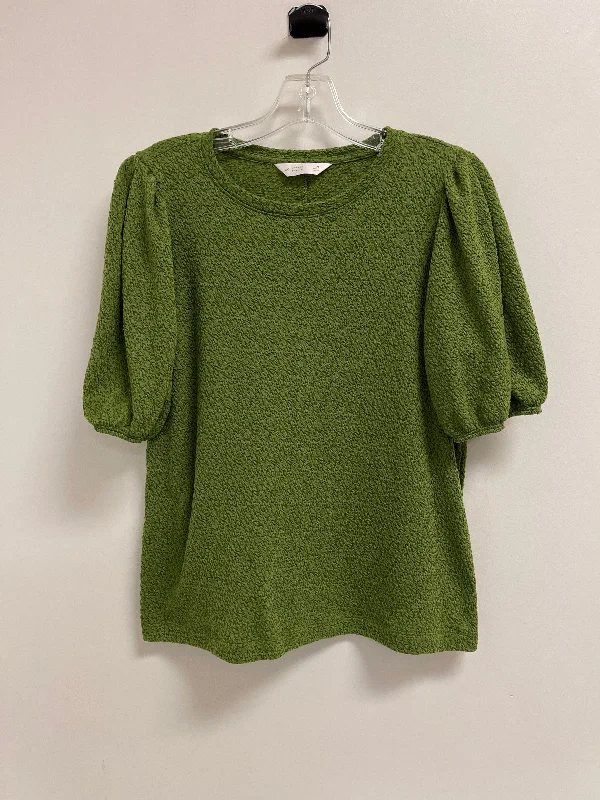Unmissable Offer Top Short Sleeve By Lc Lauren Conrad In Green, Size: M