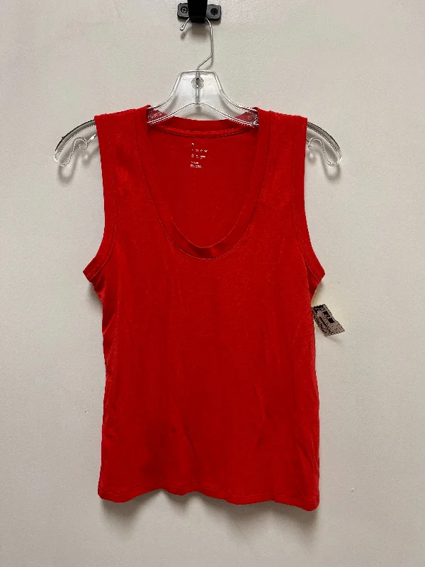 Major Savings Top Sleeveless By A New Day In Red, Size: L
