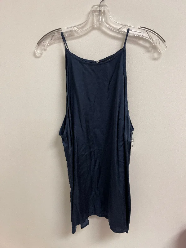 Overstock Sale Top Sleeveless By Lane Bryant In Blue, Size: Xl
