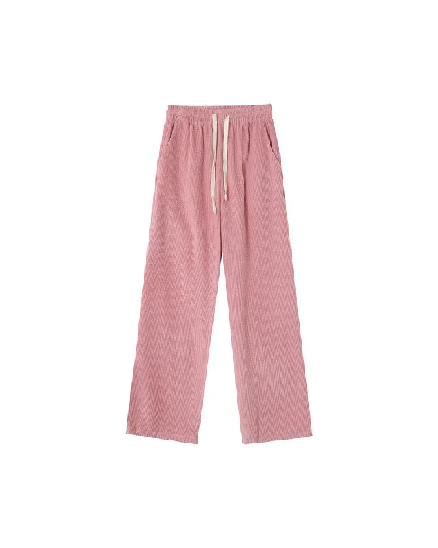 Nicolas pink cord trousers